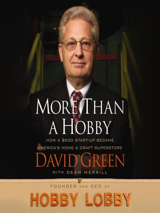 Title details for More Than a Hobby by David Green - Available